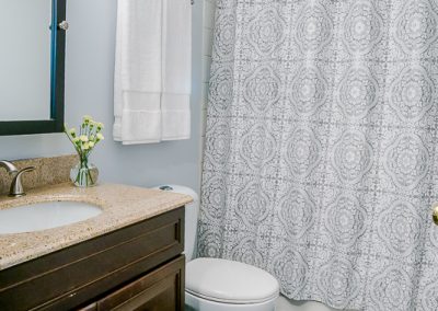 Muskoka Bass Rock Apartment-spacious bath